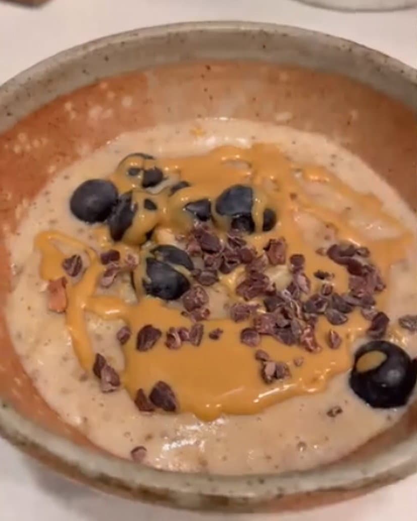 GF Gut Healthy Banana Oatmeal recipe