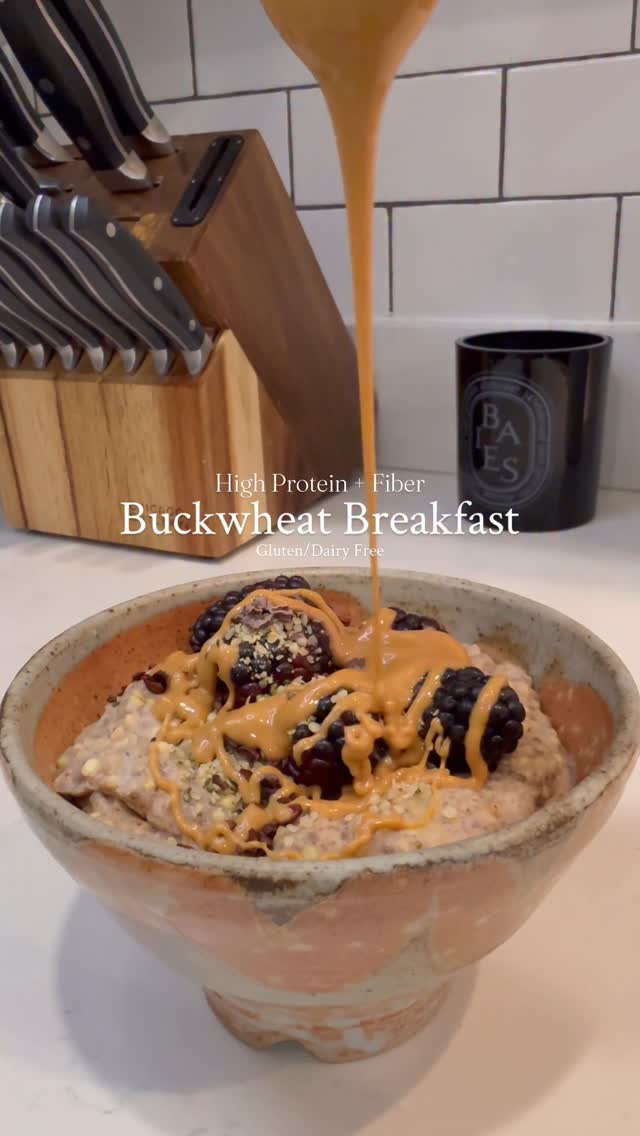 GF/DF Buckwheat Breakfast Porridge recipe