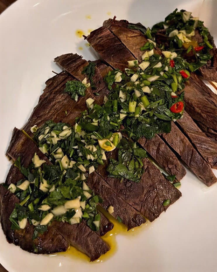 GF/DF Easy Chimichurri Steak recipe