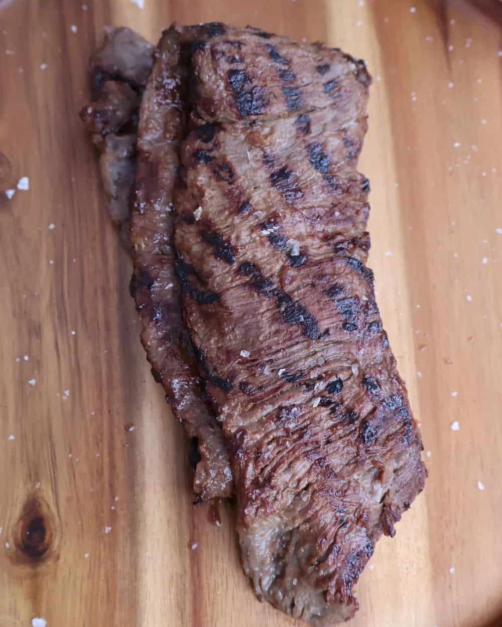 Wagyu Skirt Steak (Grilled or Cast Iron, Just Salt & Pepper) recipe