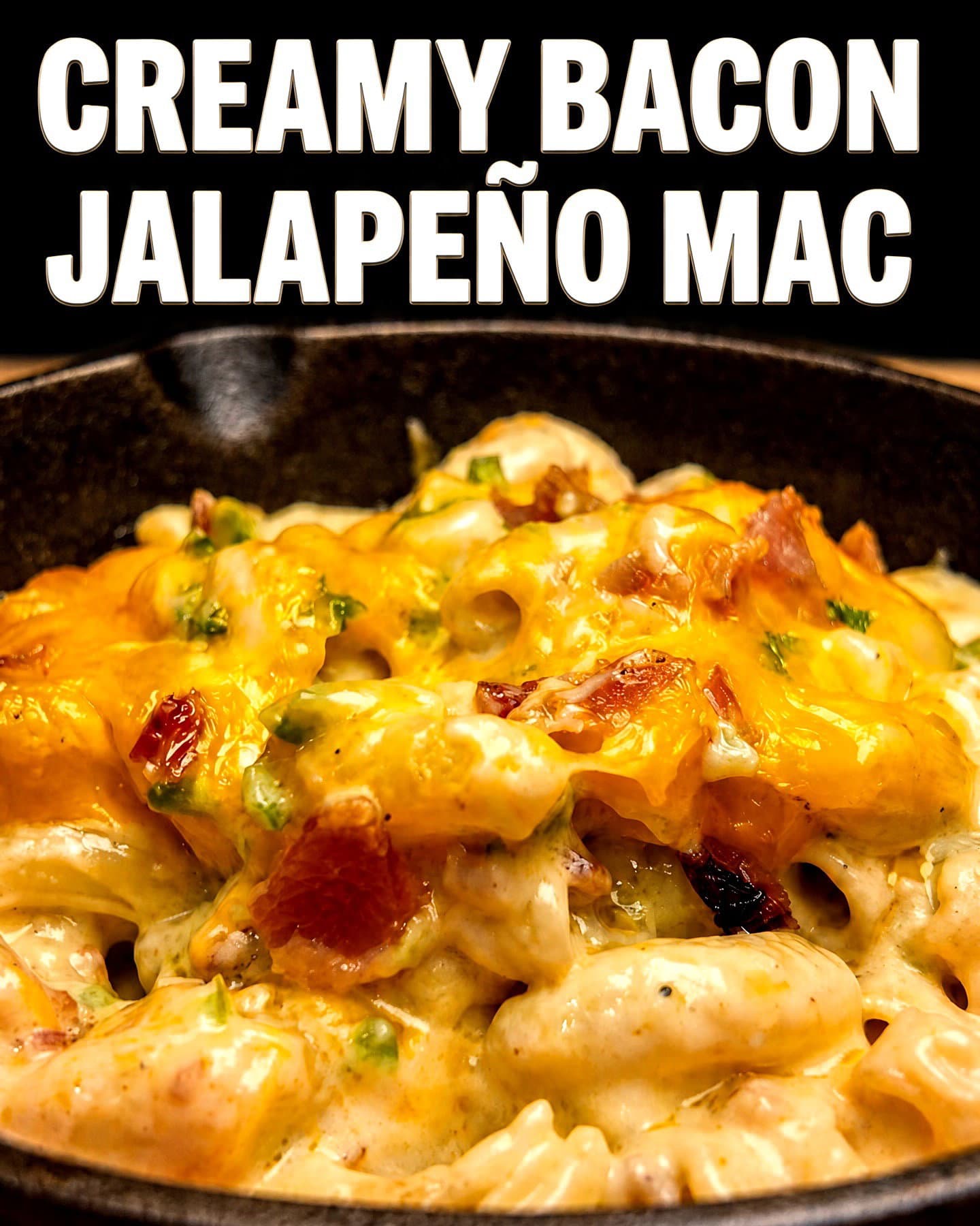 Creamy Bacon Jalapeño Mac & Cheese recipe