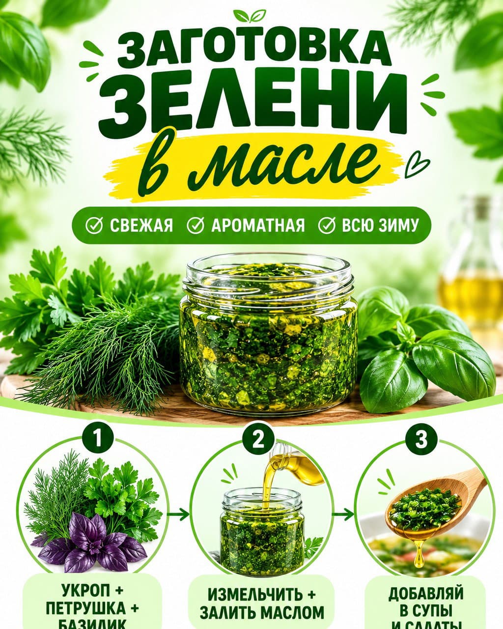 How to Freeze Herbs for Winter: 3 Simple Ways to Preserve Freshness recipe