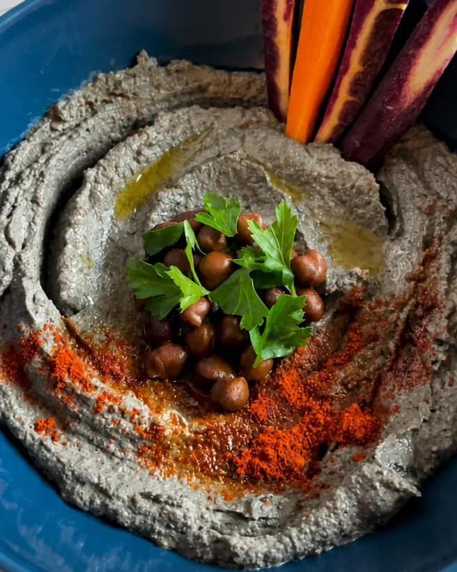 Black Hummus recipe