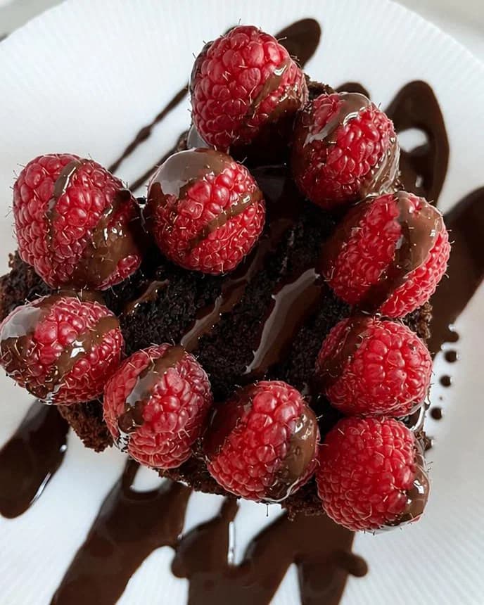 One-Bowl Vegan Chocolate Heart Cake with Chocolate Ganache recipe