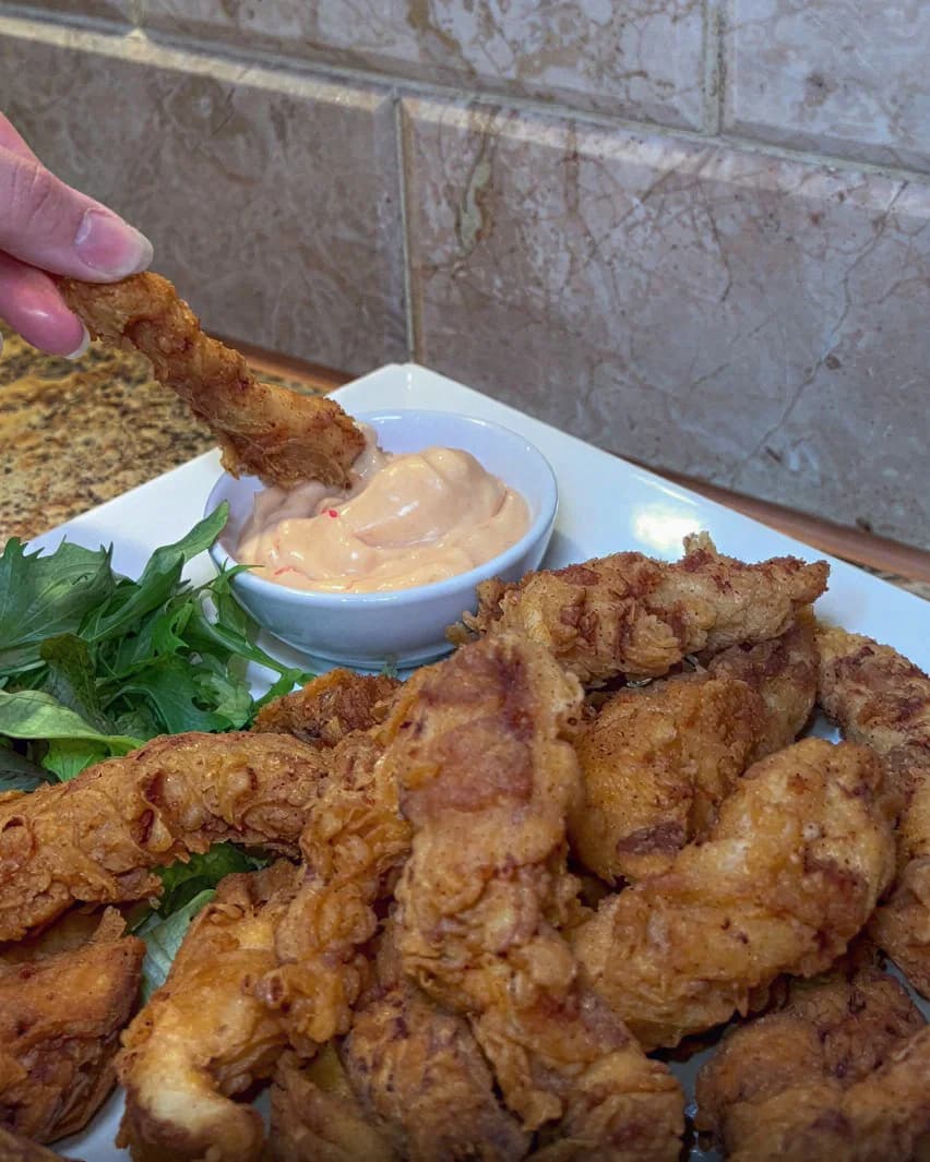 Crispy Chicken Tenders recipe