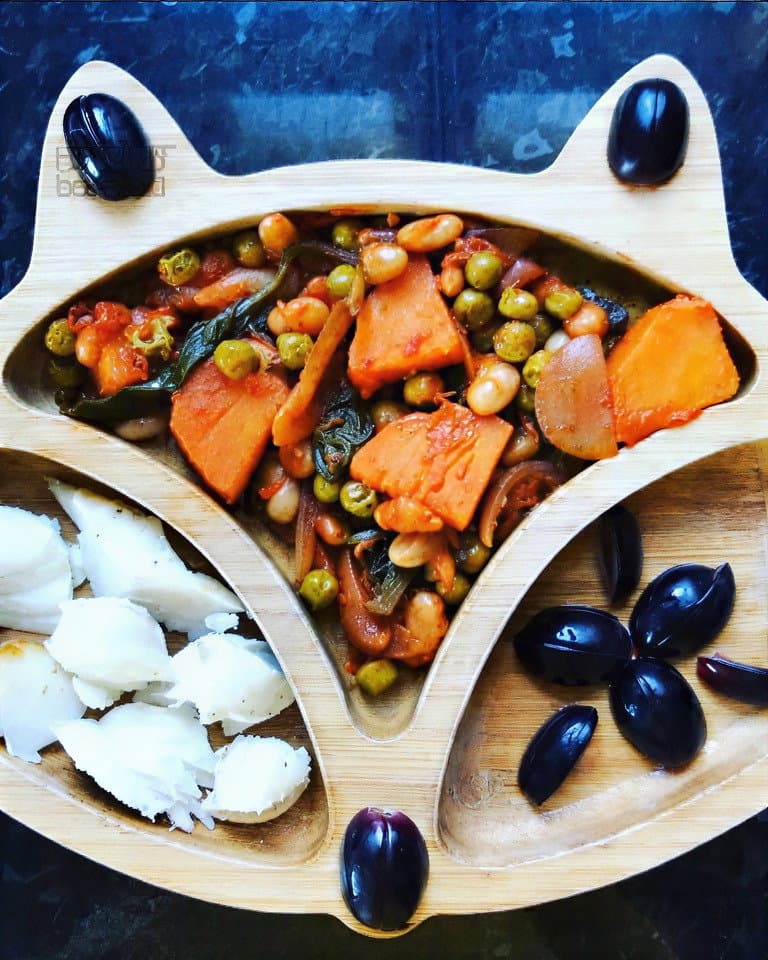 Sweet Potato & Beans recipe
