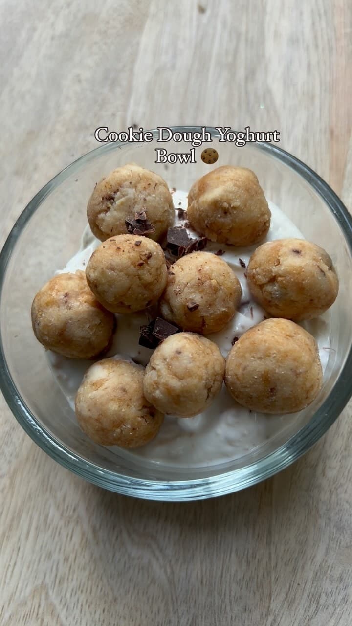 Healthier Cookie Dough Ice Cream Alternative recipe