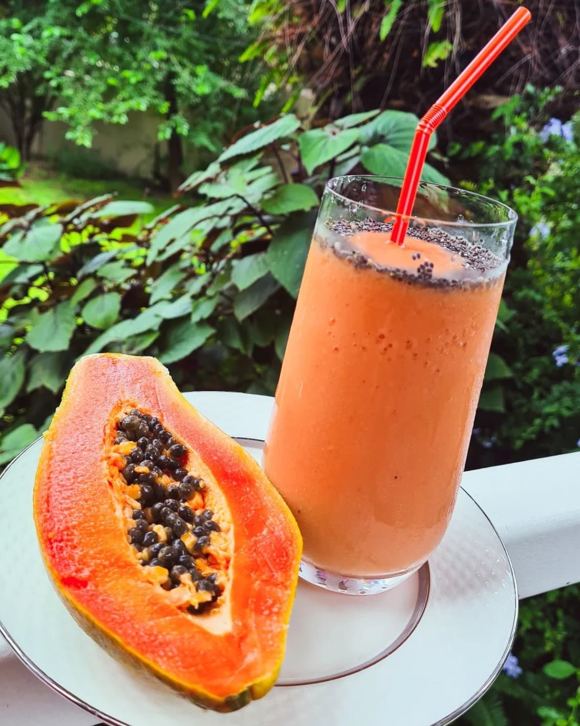 Papaya & Banana Smoothie recipe