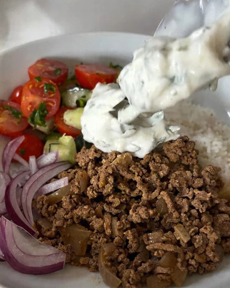 Greek Lamb Bowls recipe
