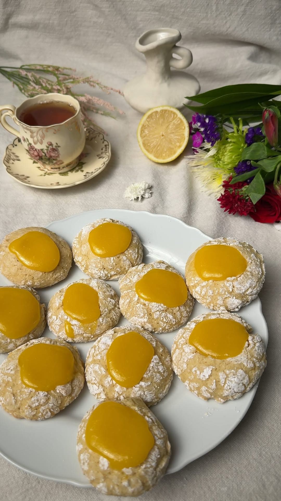 Lemon Curd Cookies recipe