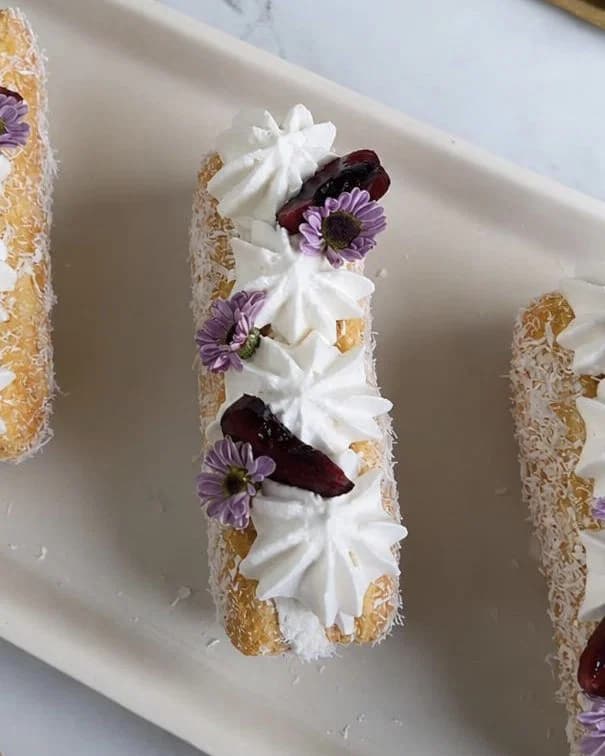 Snow Kissed LadyFingers recipe