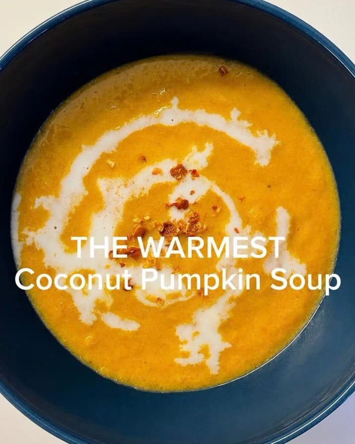 Coconut Spice Pumpkin Soup recipe