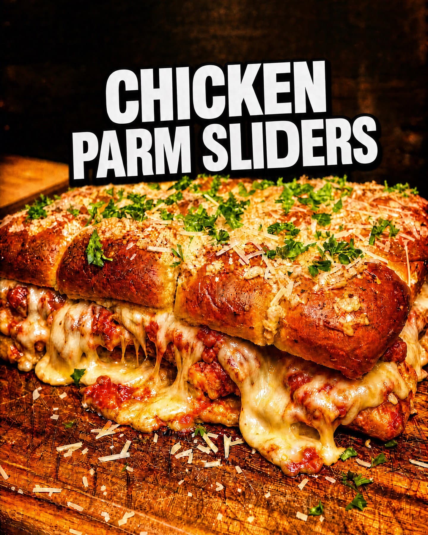 Chicken Parm Sliders recipe