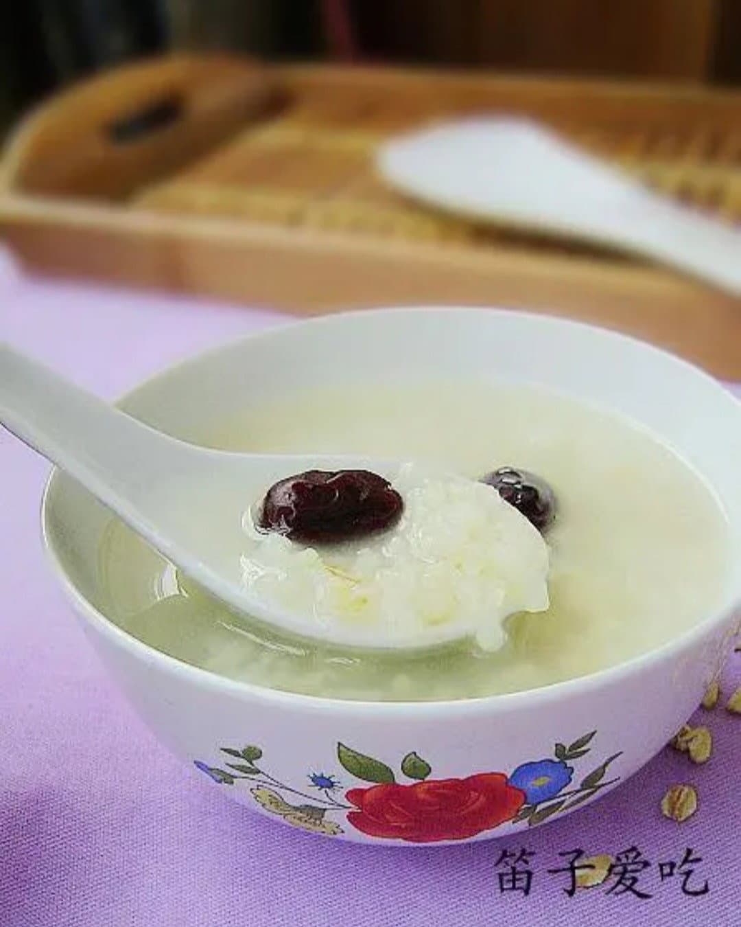 Oat Red Date Congee recipe