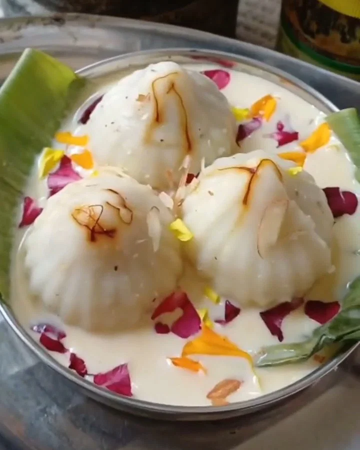 Modak Rasmalai recipe