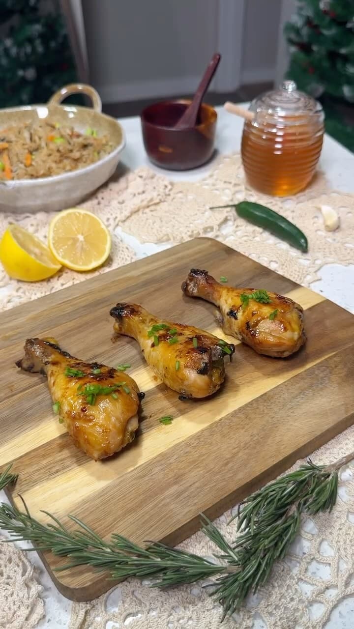 Honey Soy Chicken Drumsticks recipe