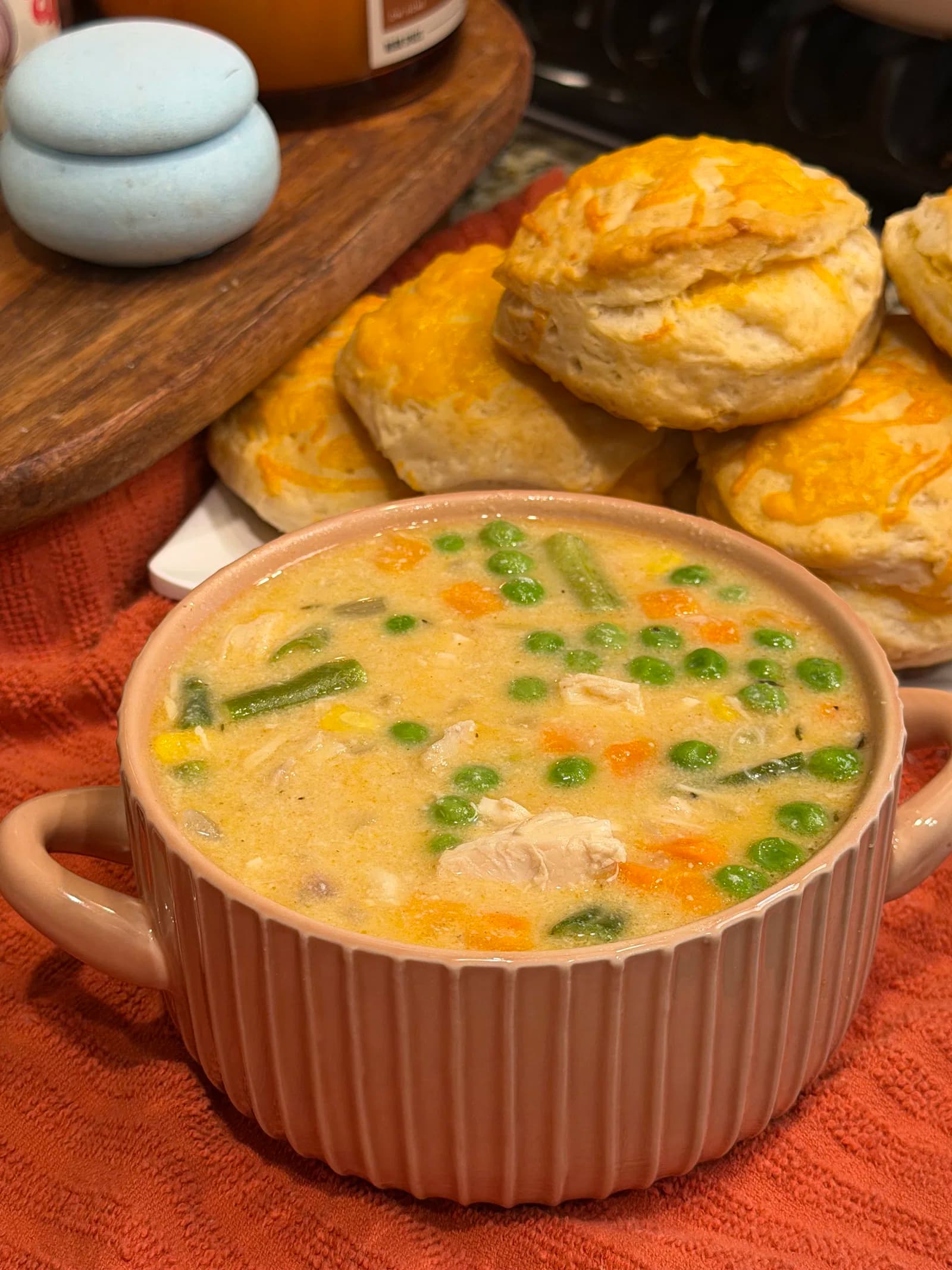 Chicken Pot Pie Soup recipe