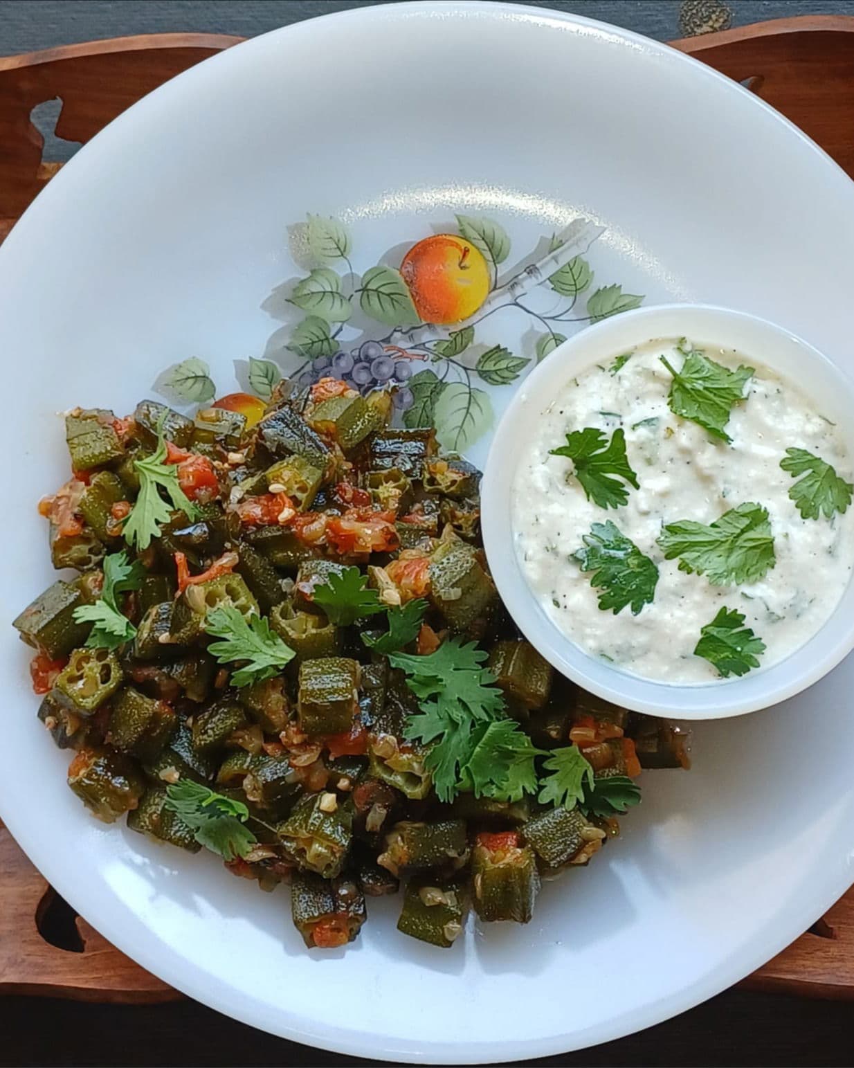 Light Summer Bhindi (Ladyfinger Sabzi) recipe