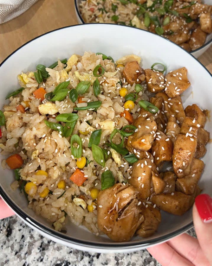 Teriyaki Chicken and Fried Rice recipe