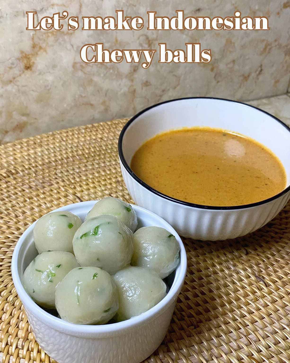 Indonesian Chewy Balls (Cilok) recipe