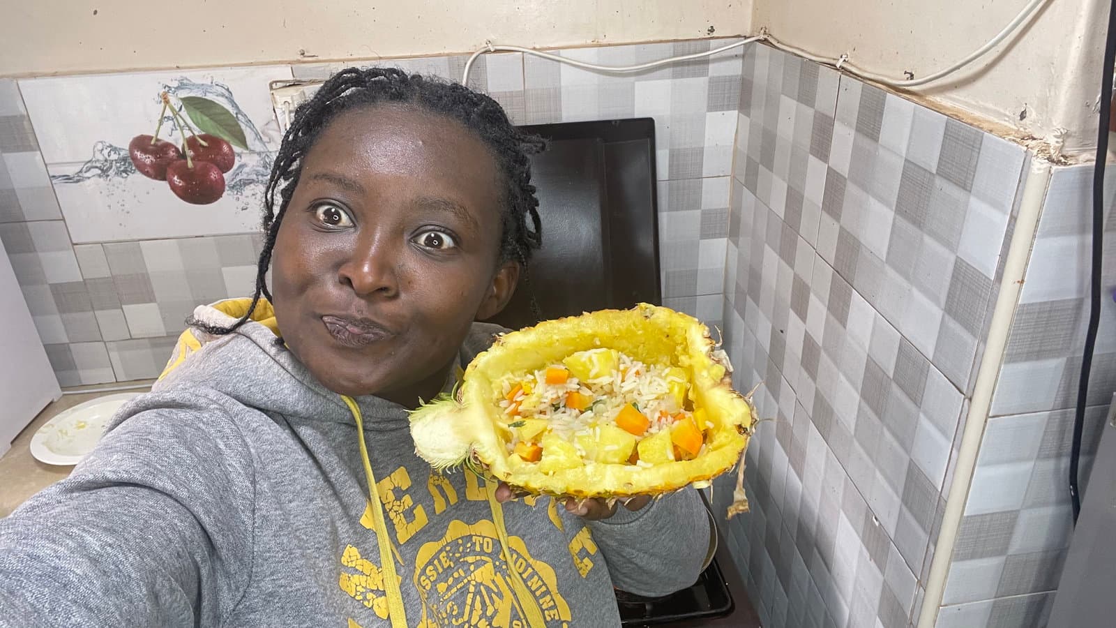 Thai Pineapple Fried Rice (Khao Pad Sapparot) recipe