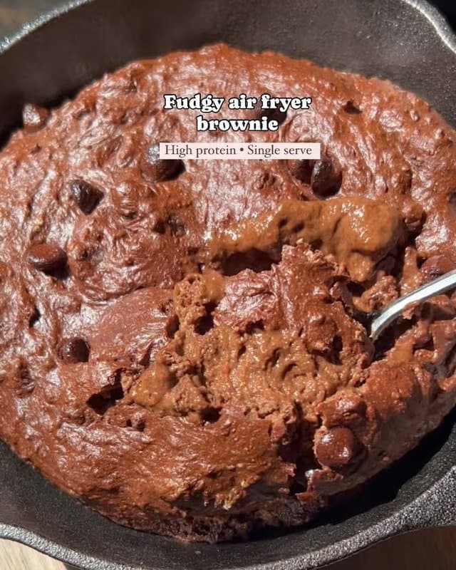 Air Fryer Protein Brownie recipe