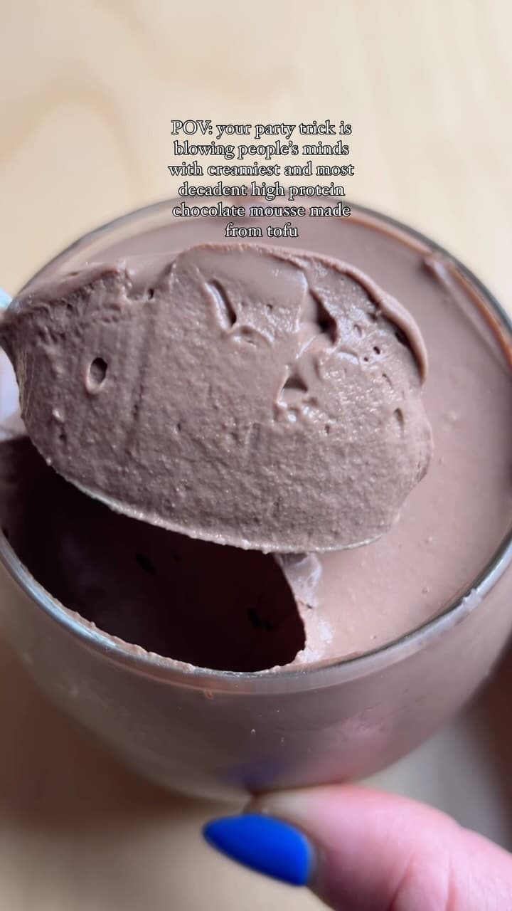 Tofu Chocolate Mousse recipe