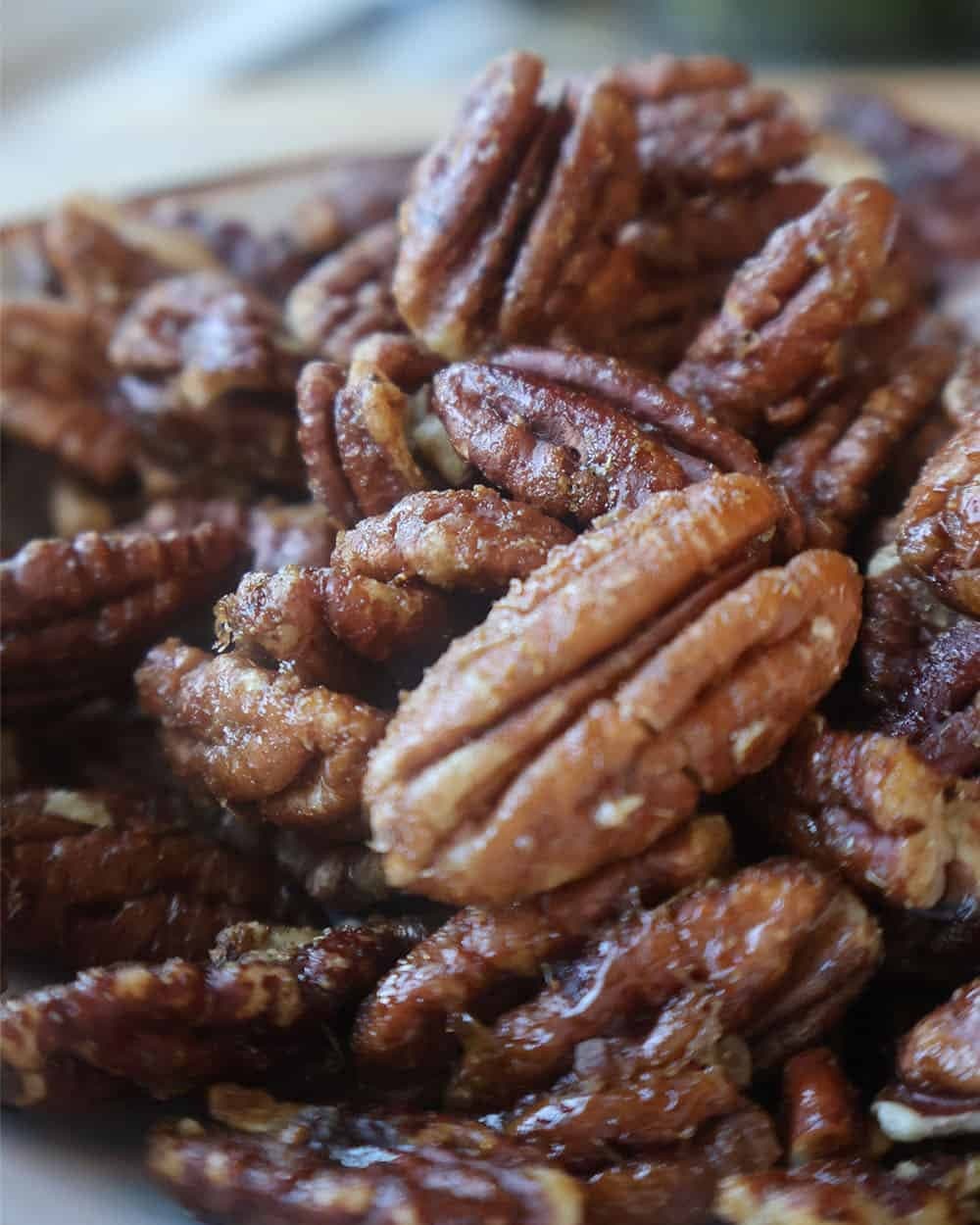 Maple Spiced Pecans recipe