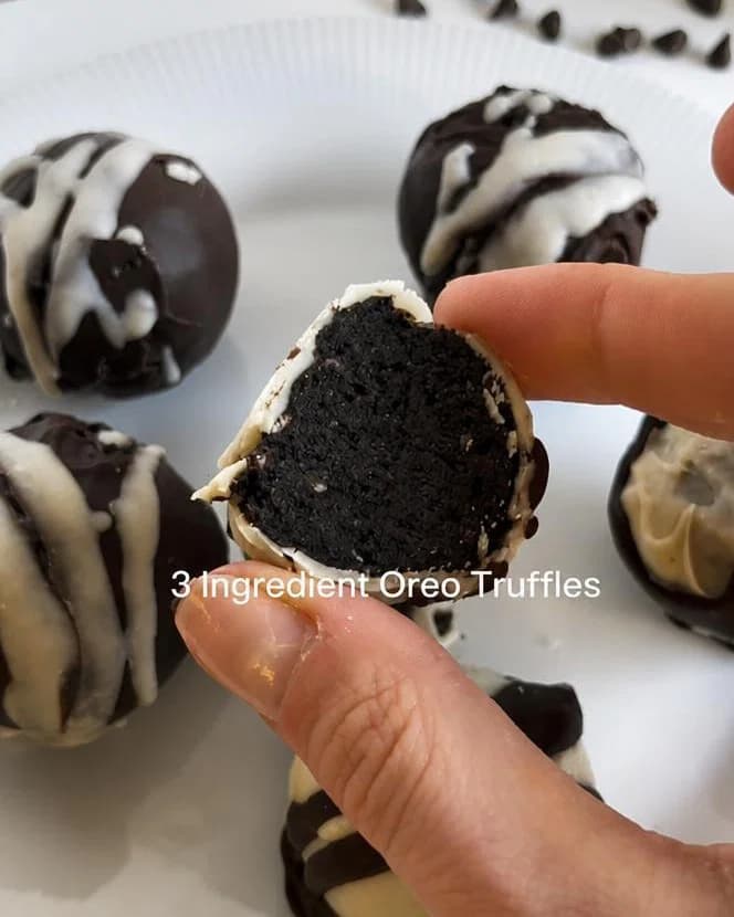 Easy Vegan Oreo Truffles recipe