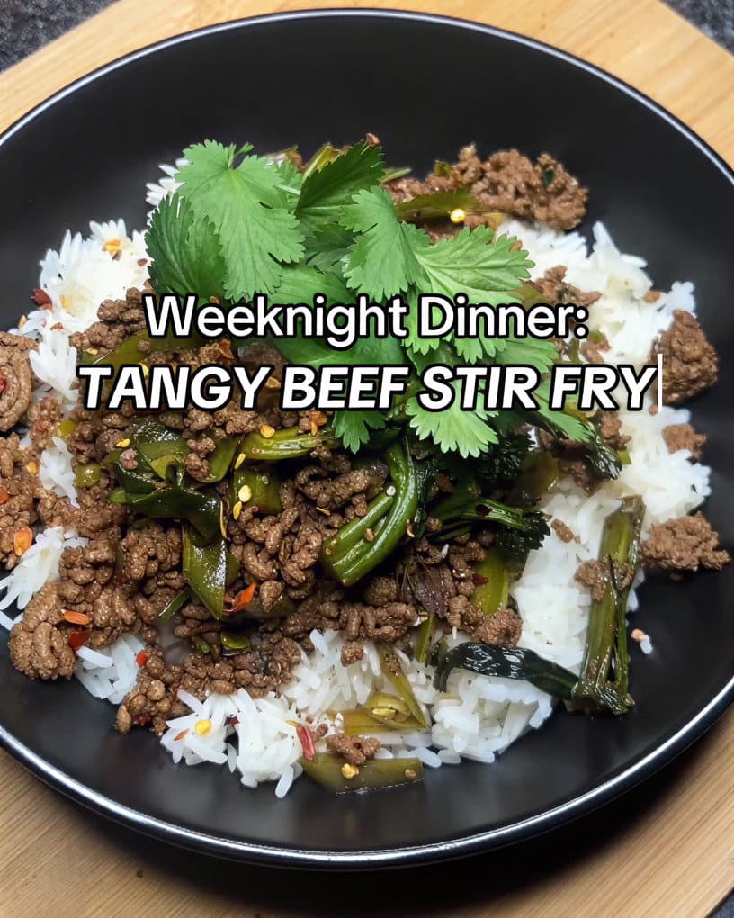 Tangy Beef Stir Fry recipe