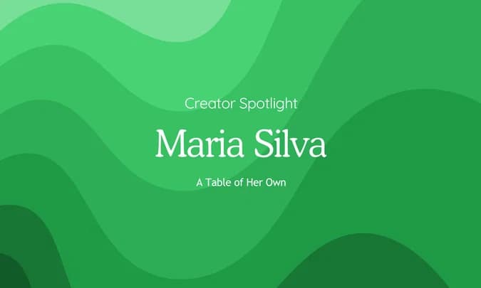 Chefadora Stories Author Banner - Maria