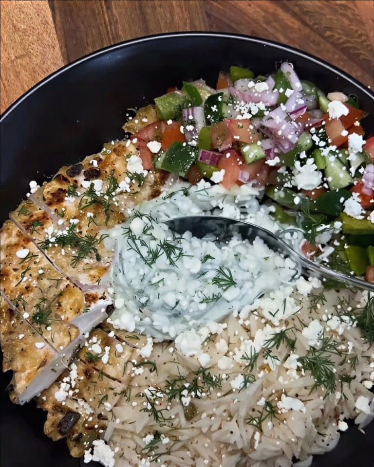 Greek Chicken Bowl recipe
