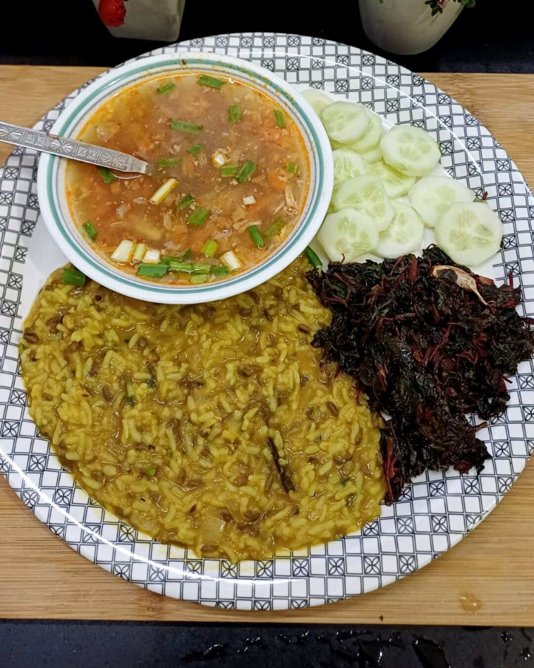 High Protein - High Fibre Indian Meal ( Monsoon Special ) recipe