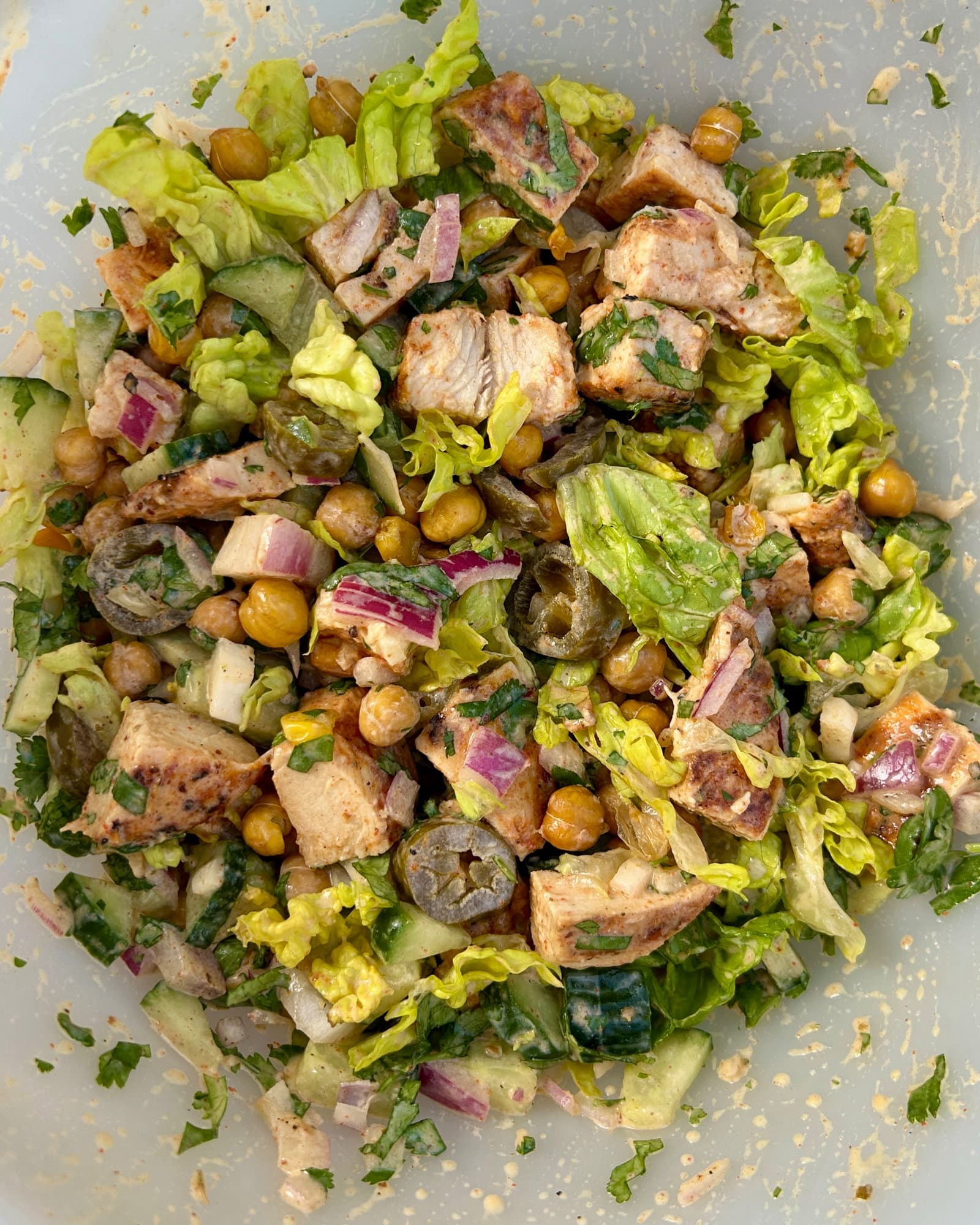 Chipotle Chicken Crunch Bowl recipe
