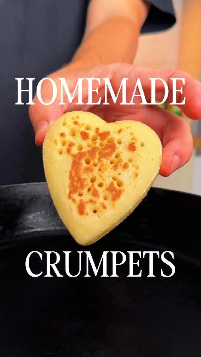 Homemade Crumpets recipe