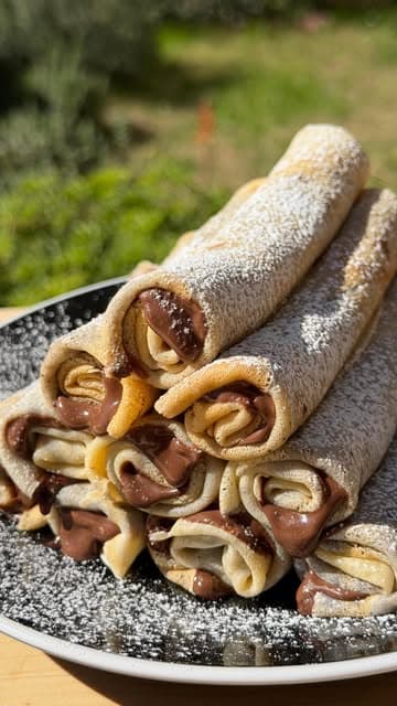 Nutella Crepes recipe