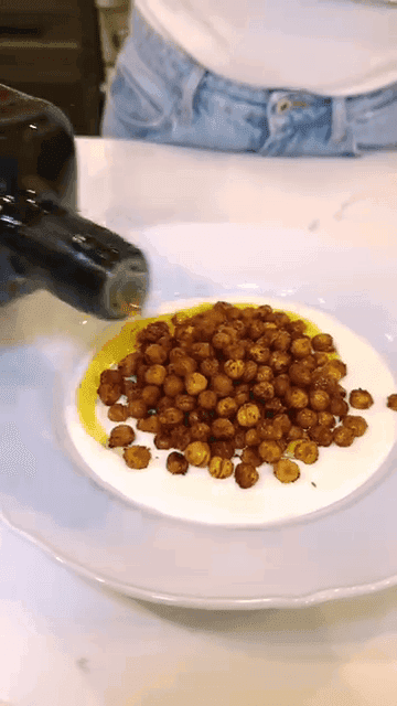 Whipped Feta with Crispy Chickpeas recipe
