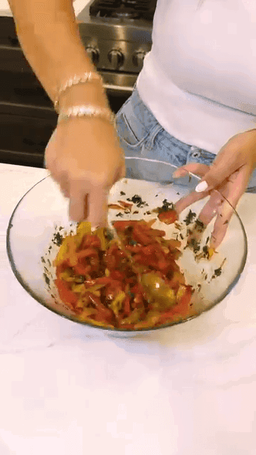 Marinated Peppers recipe