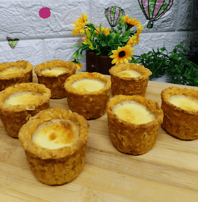 Sweet Potato Egg Tarts recipe