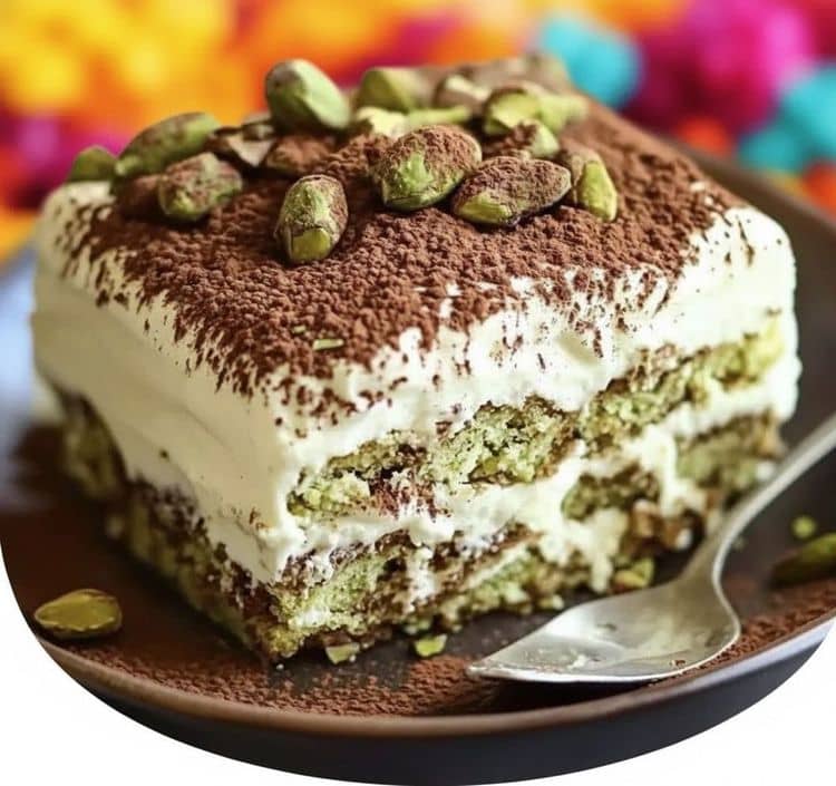 Pistachio Tiramisu Overload recipe