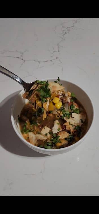 Chipotle Chicken Tortilla Soup recipe
