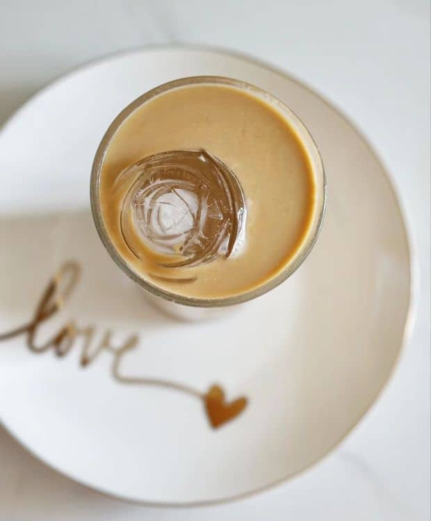 Super Simple Raw Coconut Latte recipe