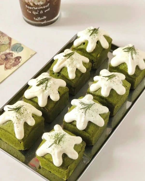 Matcha Mini Pound Cake recipe