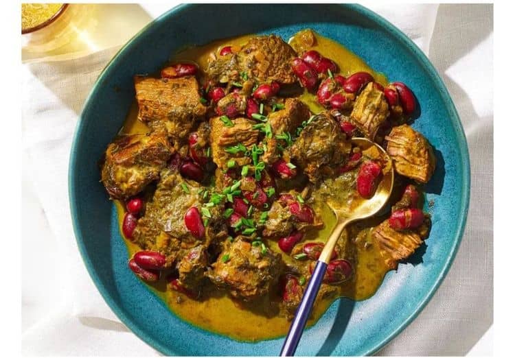 Persian Herb Stew (Ghormeh Sabzi) recipe