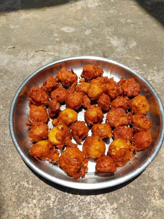 Crispy Mushroom Pakoda Recipe recipe