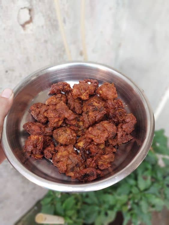 Cabbage Onion Pakoda recipe