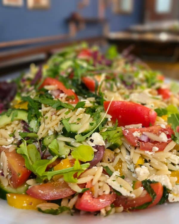 Greek Orzo Salad recipe