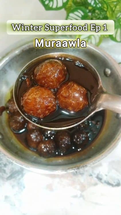 Muraawla - Amla Murabba recipe