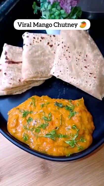 Viral Mango Chutney 🥭 recipe