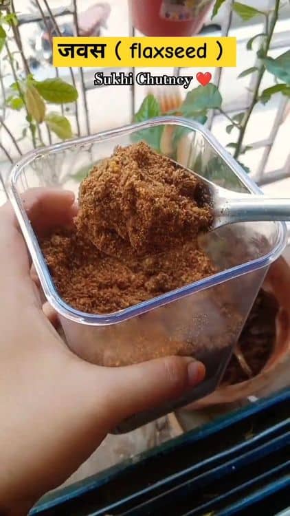 Flaxseeds Spice Chutney recipe